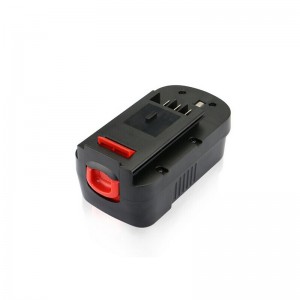 Sostituzione batteria cordless Ni-Mh da 18 V 2000 mAh per Black \u0026 Decker A18, A18E, A1718, A18NH, HPB18, HPB18-OPE