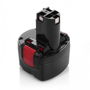 Batteria di ricambio per elettroutensili Ni-Cd Bosch BAT048, BAT049, BAT100 9.6 V 1300mAh