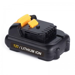 Batteria ricaricabile Li-ion 1500mAh 12V per Dewalt DCB120, DCB121