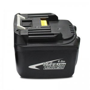 Batterie Li-ion 14,4V 6000mAh di ricambio per Makita BTW250Z, trapani BUB142Z